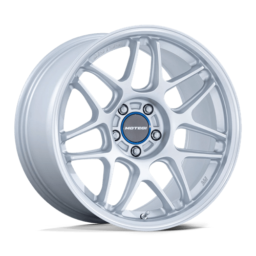 Motegi MR158 TSUBAKI HYPER SILVER W/ MACHINED LIP 5X100 18X8.5 +30 56.15HB