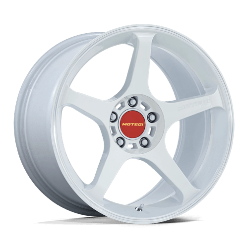 Motegi MR159 BATTLE V MATSURI WHITE PEARL W/ MACHINED LIP STRIPE 5x114.3 17X8.5 +45 72.56HB