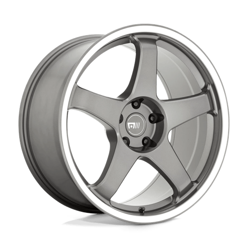 Motegi MR151 CS5 GUNMETAL W/ MACHINED LIP 5x114.3 18X8.5 +45 72.56HB