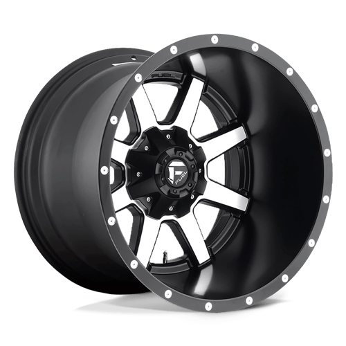 Fuel OffRoad D537 MAVERICK MATTE BLACK MACHINED 6X135/5.5 20X12 -44 106.1HB