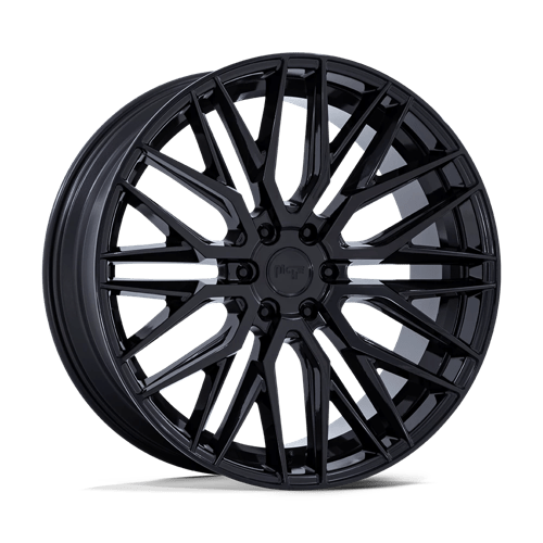 Niche M224 GAMMA GLOSS BLACK 6X5.5 24X10 +25 106.1HB