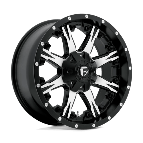 Fuel OffRoad D541 NUTZ MATTE BLACK MACHINED 6X135/5.5 20X9 +20 106.1HB