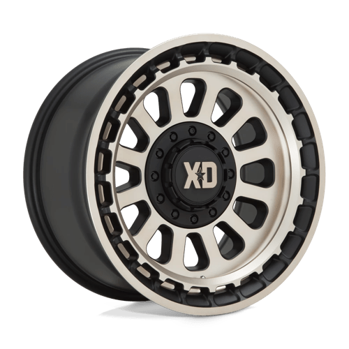 XD XD856 OMEGA SATIN BLACK W/ BRONZE TINT 6X4.5/5.5 17X9 +18 78.1HB