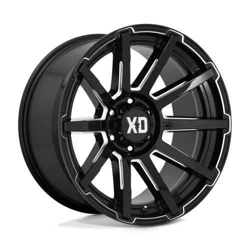 XD XD847 OUTBREAK GLOSS BLACK MILLED 6X135 22X10 -18 87.1HB