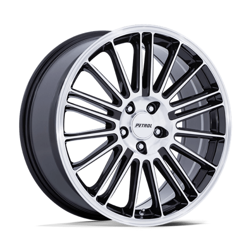 Petrol PE001 P1D GLOSS BLACK W/ MACHINED FACE 5X110 18X8 +40 72.56HB