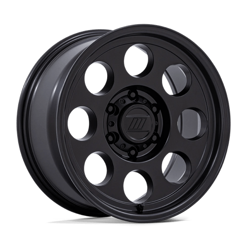 Pro Comp Alloys PA201 HERITAGE MATTE BLACK 8X6.5 18X8.5 +6 125.1HB