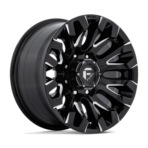 Fuel OffRoad D828 QUAKE GLOSS BLACK MILLED 8X180 18X9 +1 124.2HB