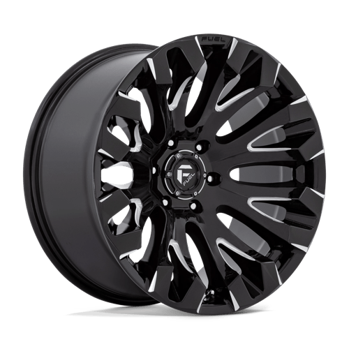 Fuel OffRoad D828 QUAKE GLOSS BLACK MILLED 5X150 18X9 +1 110.1HB