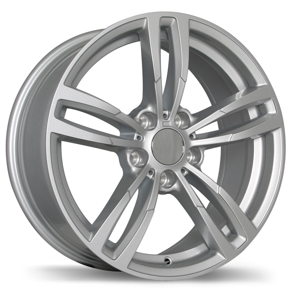 R163A 17x8.0 5x120mm +35 74.1mm SIL