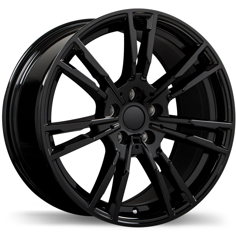 R231 18x8.0 5x112mm +25 66.6mm BLK
