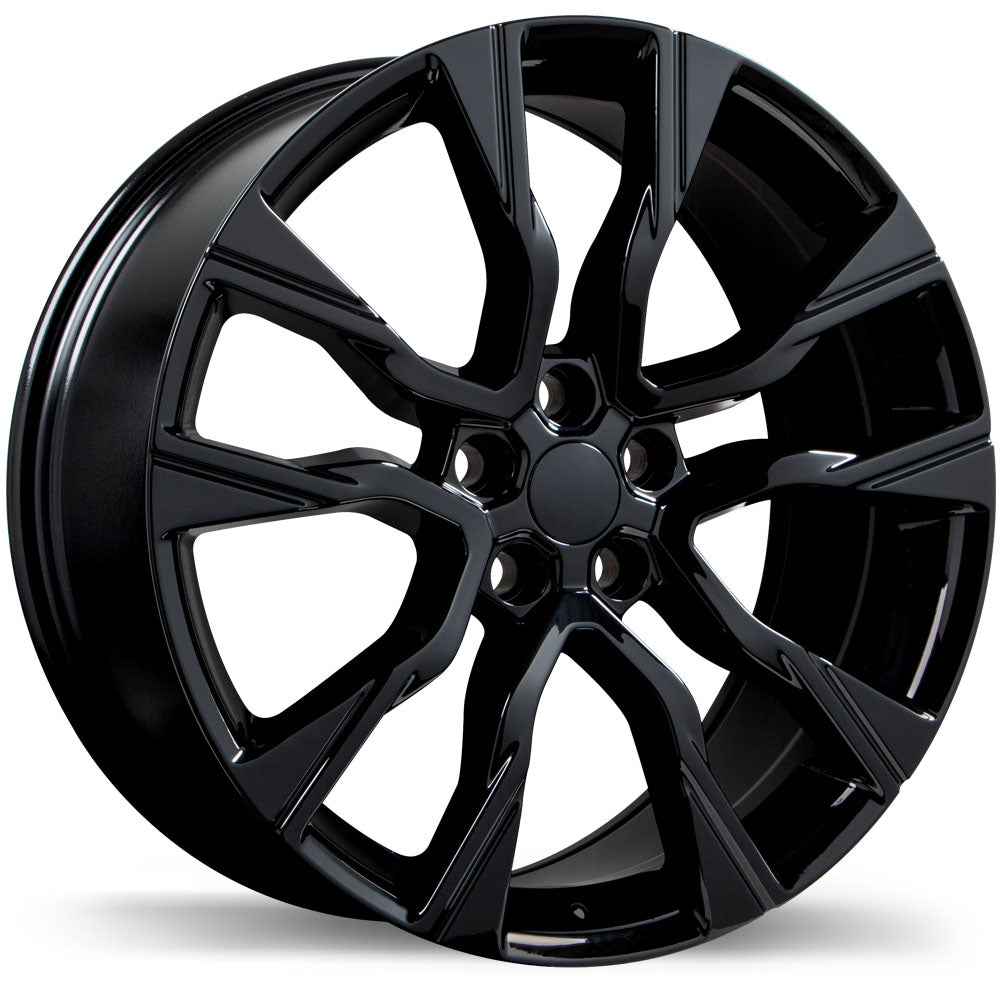 R251 20x9.0 5x108mm +45 63.4mm BLK