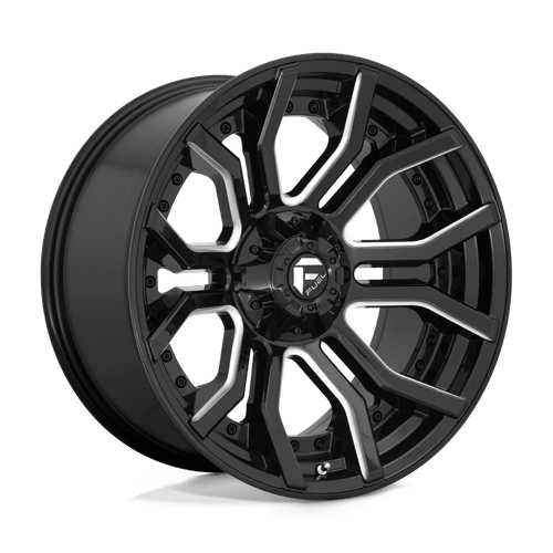 Fuel OffRoad D711 RAGE GLOSS BLACK MILLED 6X135/5.5 20X10 -18 106.1HB
