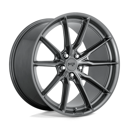 Niche M239 RAINIER MATTE ANTHRACITE 5X120 18X8 +40 72.56HB