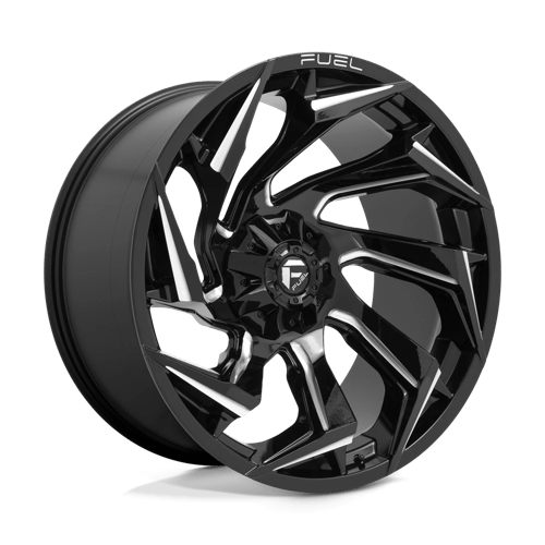 Fuel OffRoad D753 REACTION GLOSS BLACK MILLED 6X135/5.5 24X12 -44 106.1HB