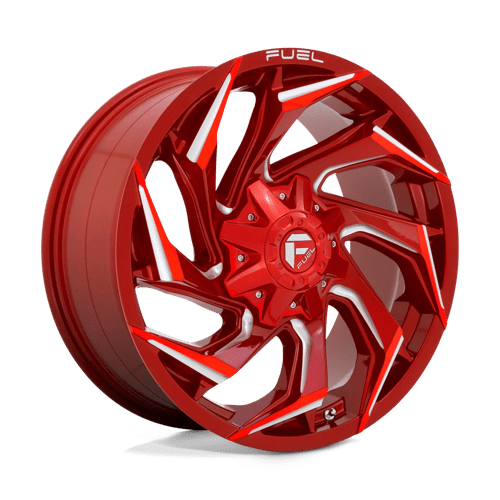 Fuel OffRoad D754 REACTION CANDY RED MILLED 8X6.5 20X9 +20 125.1HB