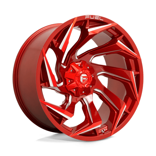 Fuel OffRoad D754 REACTION CANDY RED MILLED 5X5.0/5.5 24X12 -44 87.1HB