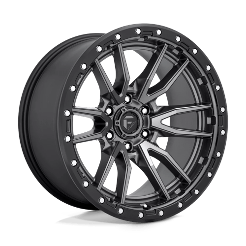 Fuel OffRoad D680 REBEL MATTE GUN METAL BLACK BEAD RING 6X135 20X10 -18 87.1HB