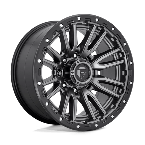 Fuel OffRoad D680 REBEL MATTE GUN METAL BLACK BEAD RING 8X180 20X10 -18 124.2HB