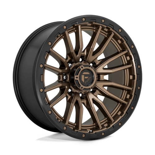 Fuel OffRoad D681 REBEL MATTE BRONZE BLACK BEAD RING 8X6.5 22X10 -18 125.1HB