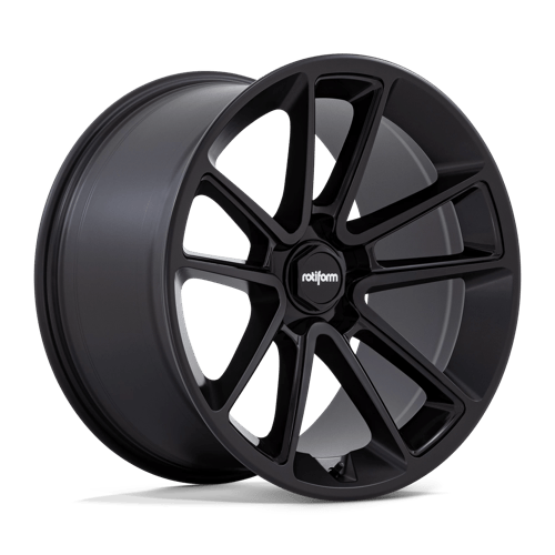 Rotiform R194 BTL MATTE BLACK W/ BLACK CAP 5X130 21X11 +55 71.5HB