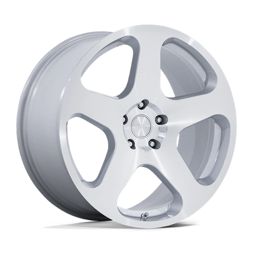 Rotiform RC200 NUE GLOSS SILVER W/ MACHINED FACE 5X120 20X10 +40 65.07HB