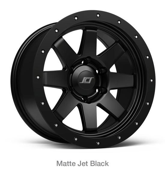 SCS SR8 Matte Jet Black 6x139.7 16x8 -12 106.1HB