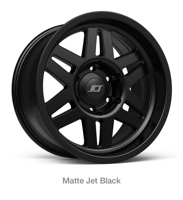 SCS STEALTH6 Matte Jet Black 6x139.7 16x8 -25 106.1HB