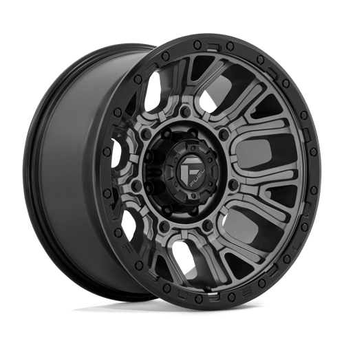 Fuel OffRoad D825 TRACTION MATTE GUNMETAL W/ BLACK RING 8X170 20X10 -18 125.1HB