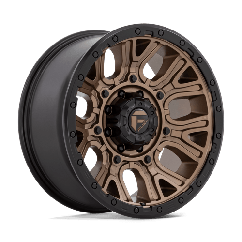 Fuel OffRoad D826 TRACTION MATTE BRONZE W/ BLACK RING 8X6.5 20X9 +1 125.1HB