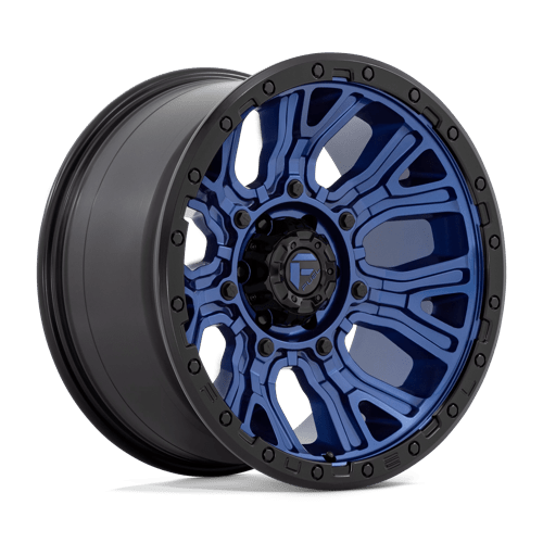 Fuel OffRoad D827 TRACTION DARK BLUE W/ BLACK RING 6X5.5 20X10 -18 106.1HB