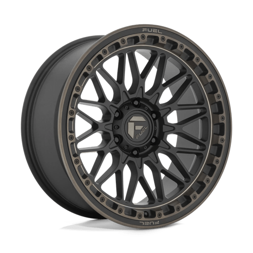 Fuel OffRoad D759 TRIGGER MATTE BLACK DARK TINT 5X5.0 17X9 -12 71.5HB