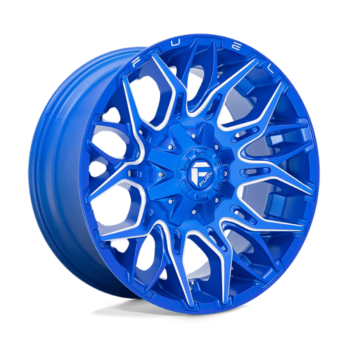 Fuel OffRoad D770 TWITCH ANODIZED BLUE MILLED 6X135/5.5 22X12 -44 106.1HB
