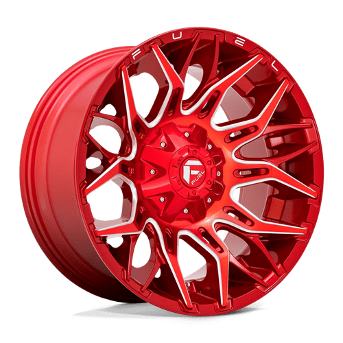 Fuel OffRoad D771 TWITCH CANDY RED MILLED 5X5.5/150 20X10 -18 110.1HB