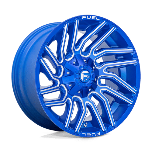Fuel OffRoad D774 TYPHOON ANODIZED BLUE MILLED 6X135/5.5 20X10 -18 106.1HB