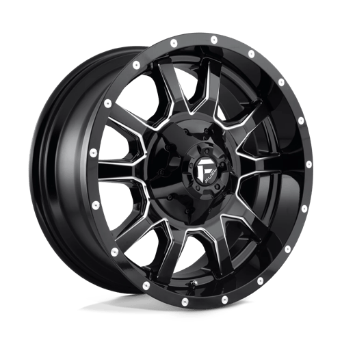 Fuel OffRoad D627 VANDAL GLOSS BLACK MILLED 8X180 20X9 +20 124.2HB