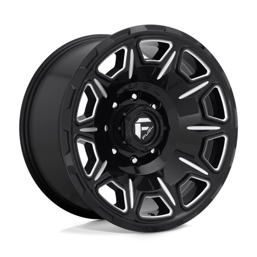 Fuel OffRoad D688 VENGEANCE GLOSS BLACK MILLED 8X6.5 20X10 -18 125.1HB
