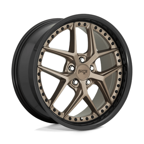 Niche M227 VICE MATTE BRONZE BLACK BEAD RING 5X120 20X9 +35 72.56HB