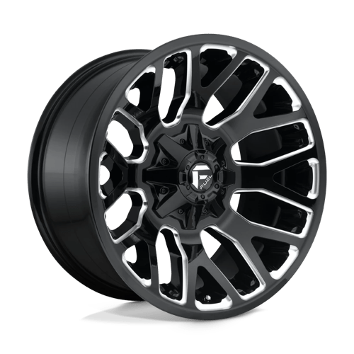 Fuel OffRoad D623 WARRIOR GLOSS BLACK MILLED 6X135/5.5 20X9 +20 106.1HB