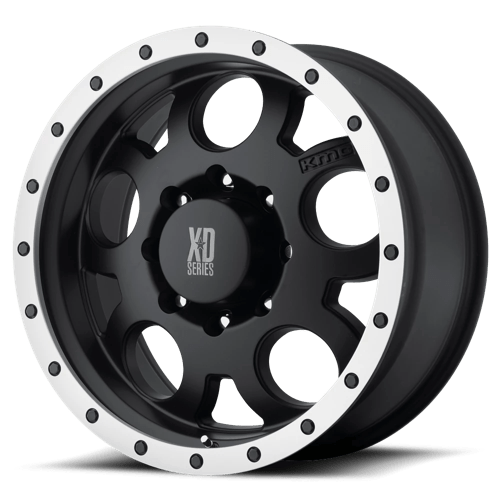 XD XD125 MATTE BLK W/ MACH. BEAD RING 5X5.0 18X9 +18 83.06HB