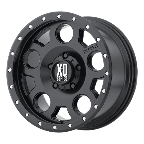 XD XD126 ENDURO PRO SATIN BLACK 5X5.0 17X9 -12 78.1HB