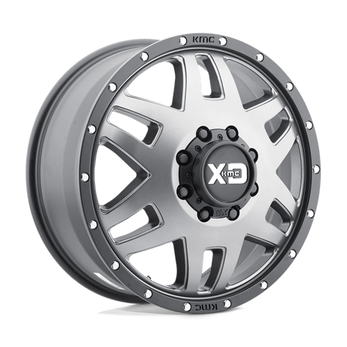 XD XD130 MACHETE DUALLY MATTE GRAY W/ BLACK RING 8X200 17X6.5 -140 142HB