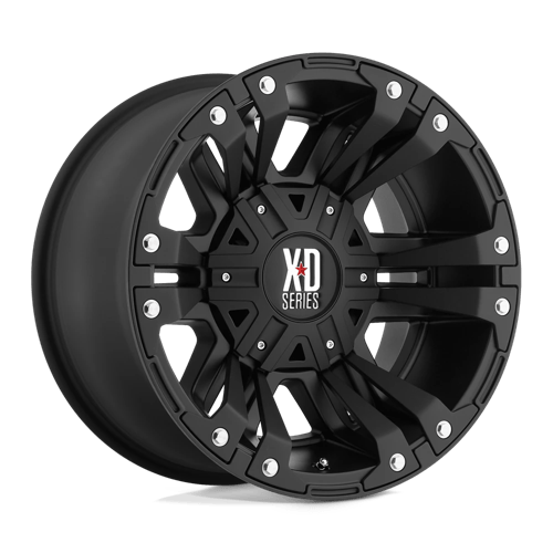 XD XD822 MONSTER II MATTE BLACK 5X5.0/5.5 20X9 +0 78.1HB