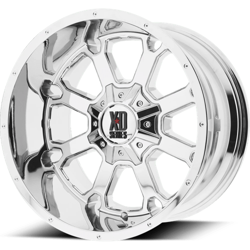 XD XD825 BUCK 25 CHROME 6X120 20X9 +18 72.56HB