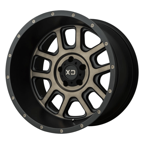 XD XD828 DELTA MATTE BLACK W/ DARK TINT CLEAR 5X5.0 20X9 -12 72.56HB