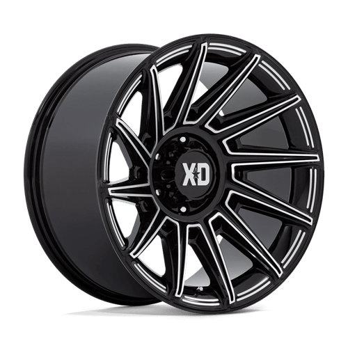 XD XD867 SPECTER GLOSS BLACK MILLED 8X6.5 20X10 -18 125.1HB