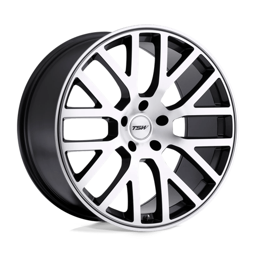 TSW DONINGTON GUNMETAL MIRROR CUT FACE 5X112 17X8 +32 72.1HB