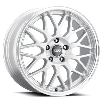 ESR AP1 Hyper Silver/Machine Lip 18x9.5 5X112 et35 cb66.6