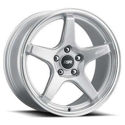 ESR AP5C Hyper Silver/Machine Lip 19x8.5 5X114.3 et30 cb72.6