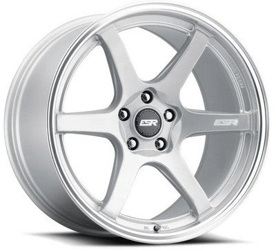 ESR AP6 Hyper Silver Machined Lip 19x11 5X114.3 et36 cb72.6