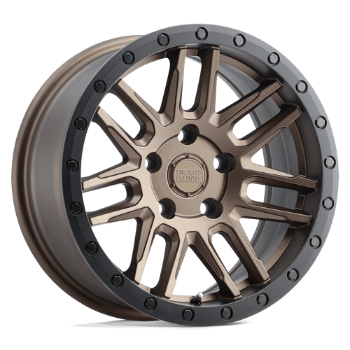 Black Rhino ARCHES BRONZE W/ BLACK RING 5X112 18X8 +30 66.56HB